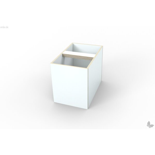 growing table rolling box, Einsatz - reinweiss