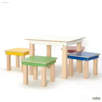 Start Up Kinder-Tisch 60x60cm - rubinrot