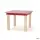 Start Up Kinder-Tisch 60x60cm - rubinrot