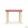 Start Up Kinder-Tisch 60x60cm - rubinrot
