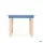 Start Up Kinder-Tisch 60x60cm - enzianblau