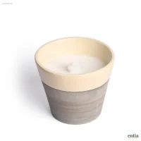 Schmelzlicht anthrazit + naturweiß