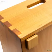 Stapelkasten aus Kirschbaumholz - Handgefertigt