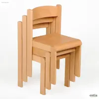 Kinder Stapelstuhl Buche – Ergonomisch & Robust