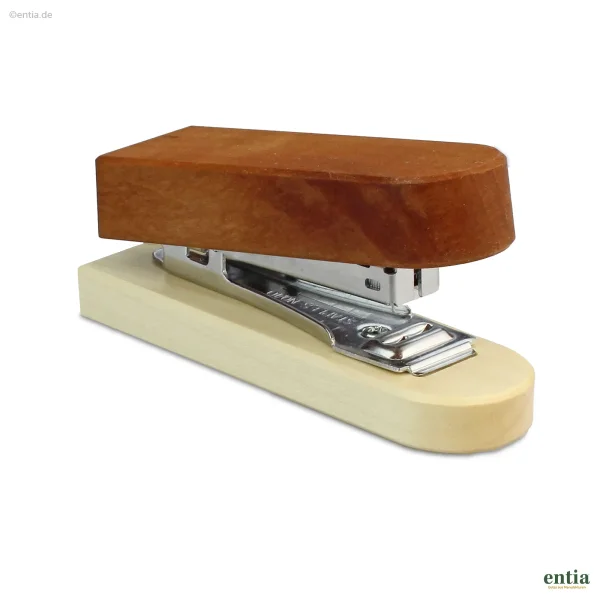 Eleganter Mini-Hefter aus Birn- und Ahornholz