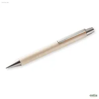 Kugelschreiber aus Ahorn-Holz mit Druckmechanik