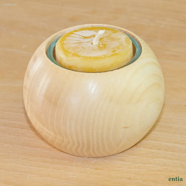 Teelicht-Halter aus Holz