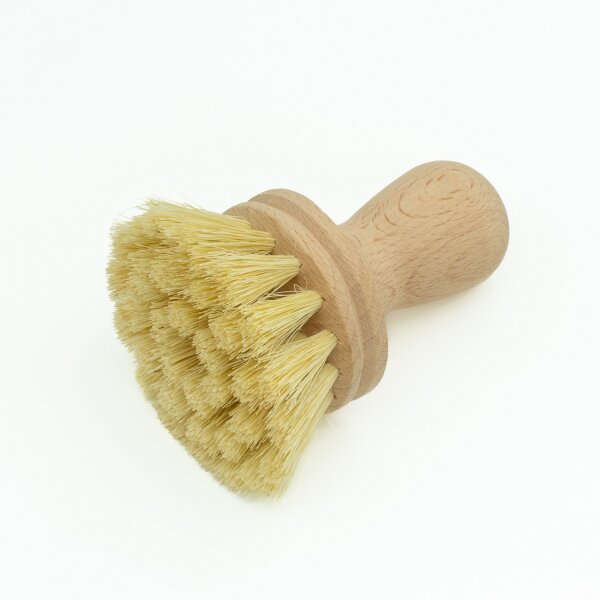 Klassische Topfbürste aus Buche und Fibre