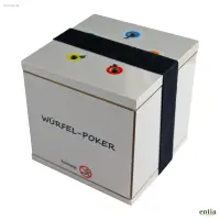 Würfel-Poker: Gesellschaftsspiel aus Manufaktur