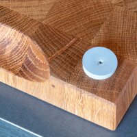 Schneidebrett Eiche gewürfelt