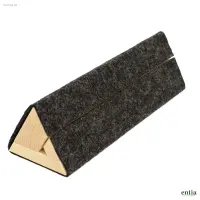 Laptophalter aus Esche und Wollfilz – Ergonomisch & Handgefertigt