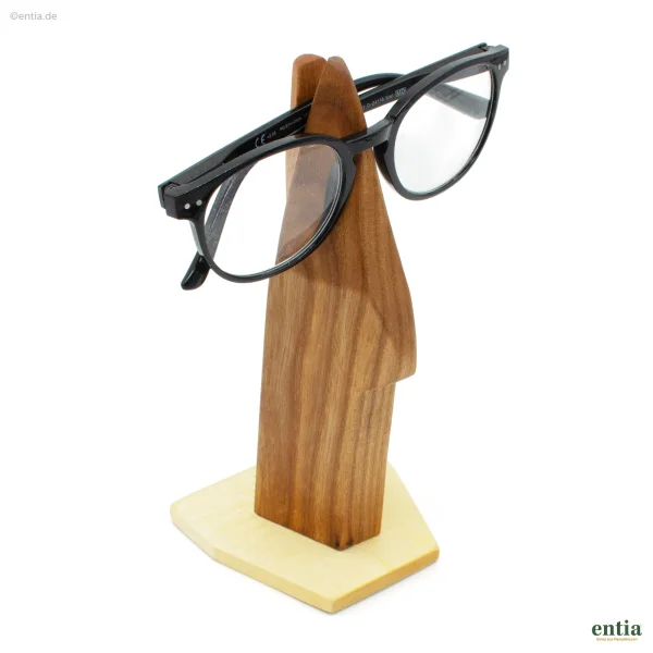 Brillenhalter aus Rüster und Ahorn