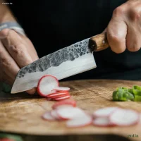 Bunka-Messer handgeschmiedet aus Carbonstahl