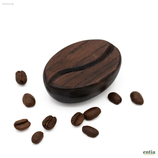 Holz-Kaffeebohne, Deko, Klein – aus heimischem Holz