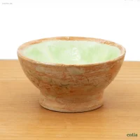 Dip-Schälchen Kiwi, handgeformte Keramik