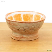 Dip-Schälchen Orange, handgeformte Keramik
