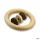 Babyrassel aus Holz – Greifling aus Ahorn, Zwetschge und Nuss