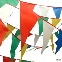 Wimpelkette 30 Meter aus Polyamid, wetterfestes Wimpelband
