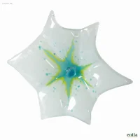 Glasblumen-Set Mona & Lisa türkis pistazie