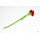 Filzblume rot