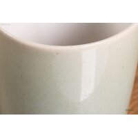 Steinzeug-Becher, türkis