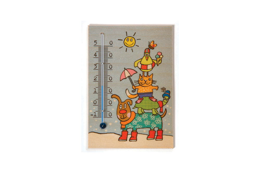 Thermometer "Vier Freunde" 