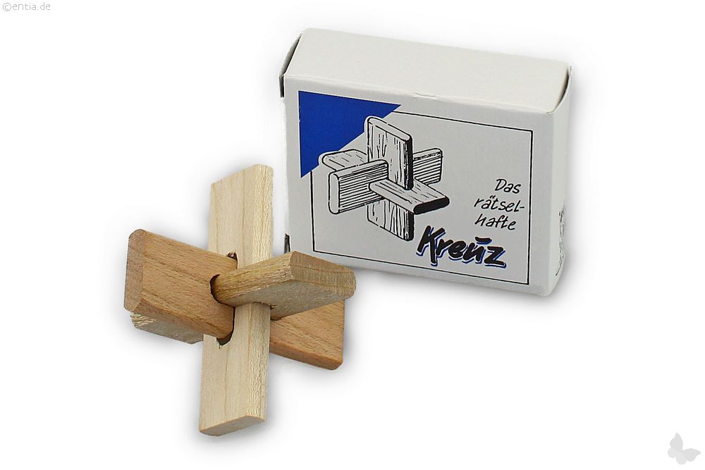 Mini-3D-Puzzle "Das rätselhafte Kreuz" 