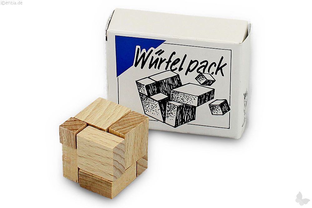 Mini-3D-Puzzle "Würfelpack" 